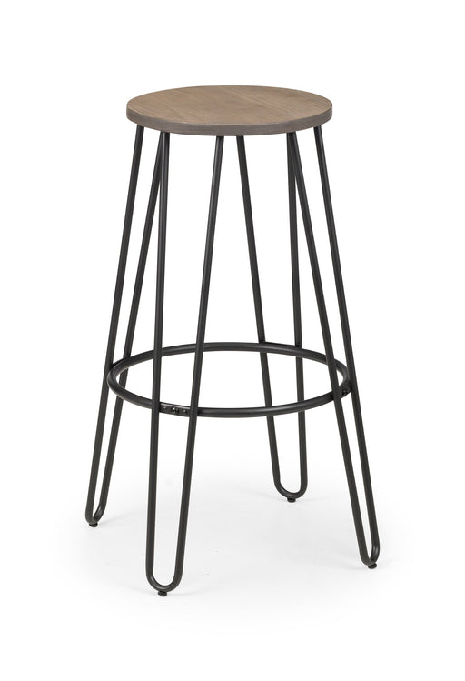 Dalston Round Bar Stool (2 Per Box) Bar Stools Julian Bowen V2 