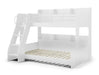 Domino Triple Sleeper White Bunk Beds Julian Bowen V2 