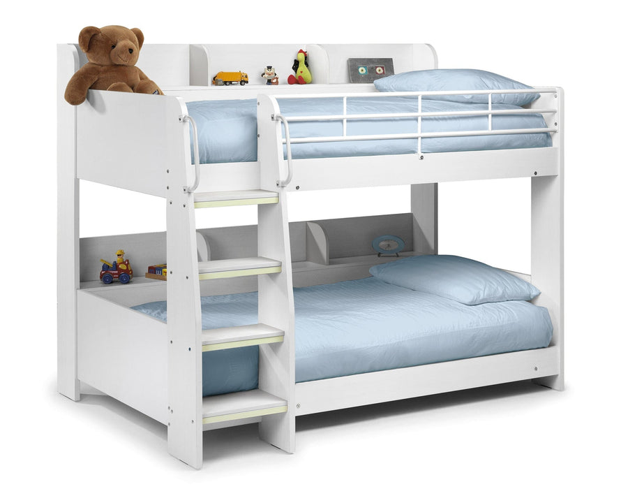 Domino Bunk White Bunk Beds Julian Bowen V2 