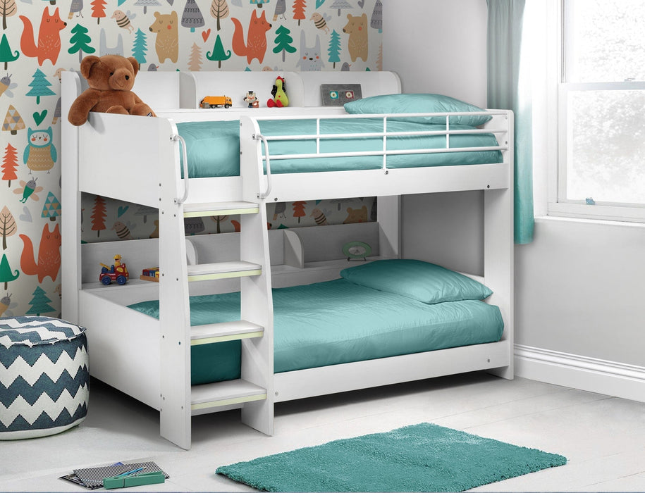 Domino Bunk White Bunk Beds Julian Bowen V2 