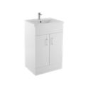 Ella 500mm 2 Door Floor Standing Unit White Supplier 141 