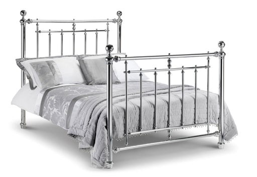 Empress Chrome Bed Frame 135Cm Bed Frames Julian Bowen V2 