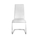 Leo Light Grey Chrome Dining Chair Dining Chairs CIMC 