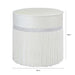 Value Ivory Round Stool with Diamante Band Dressing Stool CIMC 