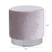 Value Lavender Round Stool with Sparkle Pattern Dressing Stool CIMC 