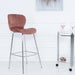 Rose Pink Curve Bar Stool Bar Stools CIMC 