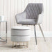 Value Grey Round Storage Stool Dressing Stool CIMC 