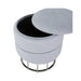 Value Grey Round Storage Stool Dressing Stool CIMC 