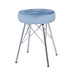 Value Alice Light Blue Tufted Stool Dressing Stool CIMC 