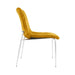 Value Zula Mustard Dining Chair With Chrome Legs Dining Chairs CIMC 