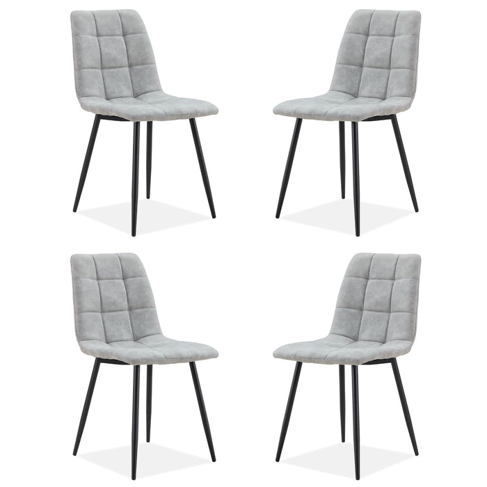 Fredrik Chair Silver Grey Dining Chair Gannon 