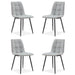 Fredrik Chair Silver Grey Dining Chair Gannon 