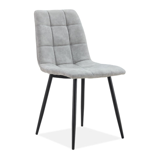 Fredrik Chair Silver Grey Dining Chair Gannon 