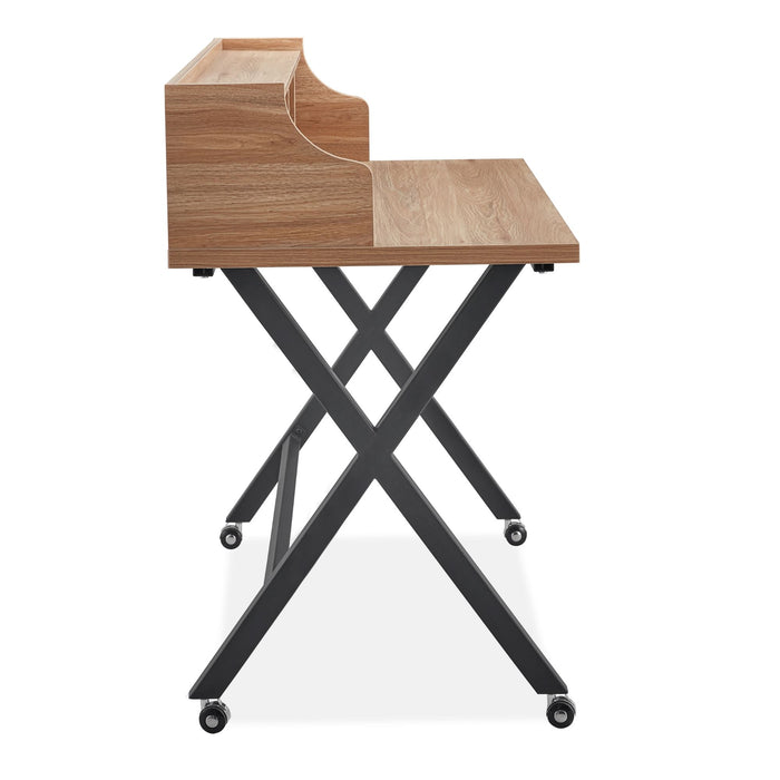 Fredrik Oak Desk (Flatpack) Desks Gannon 