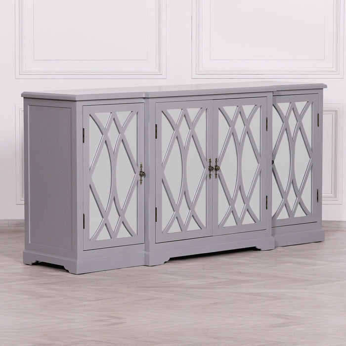 Breakfont Grey Mirror Front Sideboard Sideboard Maison Repro 