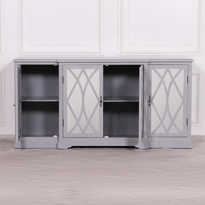 Breakfont Grey Mirror Front Sideboard Sideboard Maison Repro 