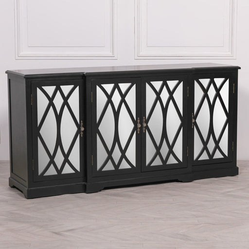 Breakfont Black Mirror Front Sideboard Sideboard Maison Repro 