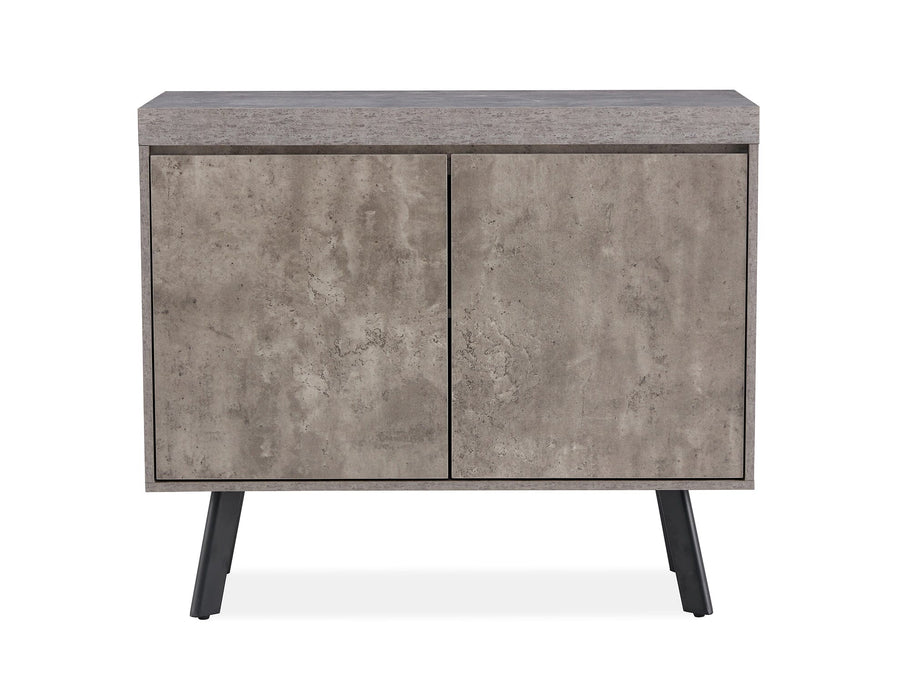 Fredrik 2 Door Grey Marble Sideboard Sideboard Gannon 