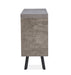 Fredrik 2 Door Grey Marble Sideboard Sideboard Gannon 