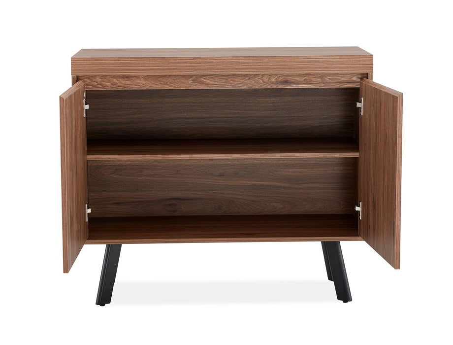 Fredrik 2 Door Walnut Sideboard Sideboard Gannon 