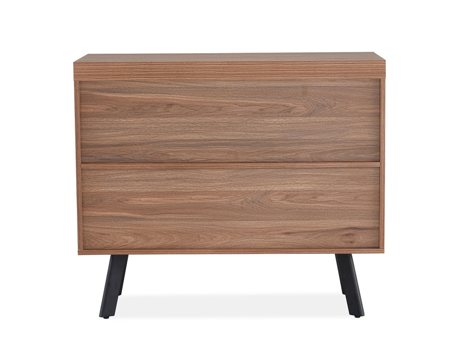 Fredrik 2 Door Walnut Sideboard Sideboard Gannon 