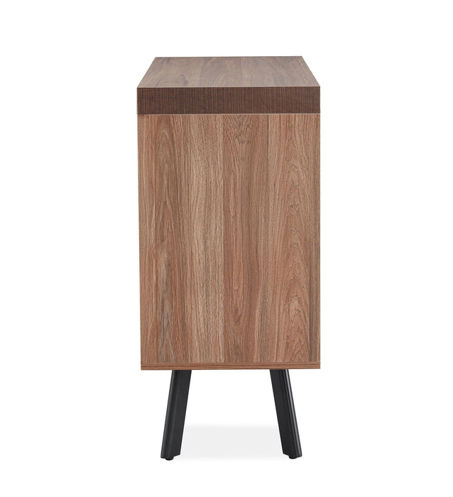 Fredrik 2 Door Walnut Sideboard Sideboard Gannon 