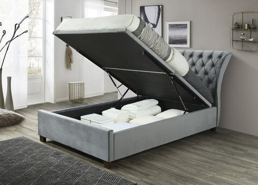 Georgia 5' Ottoman Bed - Grey Bed FP 