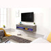 Galicia 120cm Wall Tv Unit With LED Grey TV Unit GW 