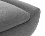 Gaudi Curled Base Sofabed - Grey Sofa beds Julian Bowen V2 