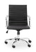 Gio Office Chair - Black & Chrome Office Chair Julian Bowen V2 