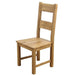 Pair of Hampshire Dining Chairs- Solid Seat Dining Chair FP 