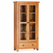 Oscar Double Display Cabinet Cabinet Gannon 