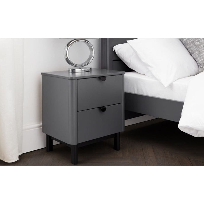 Chloe 2 Drawer Bedside Bedside Tables Julian Bowen V2 