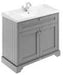 Henley 2 Door 1000mm Unit Storm Grey Supplier 141 