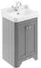 Henley 2 Door 560mm Cloakroom Unit Storm Grey Supplier 141 