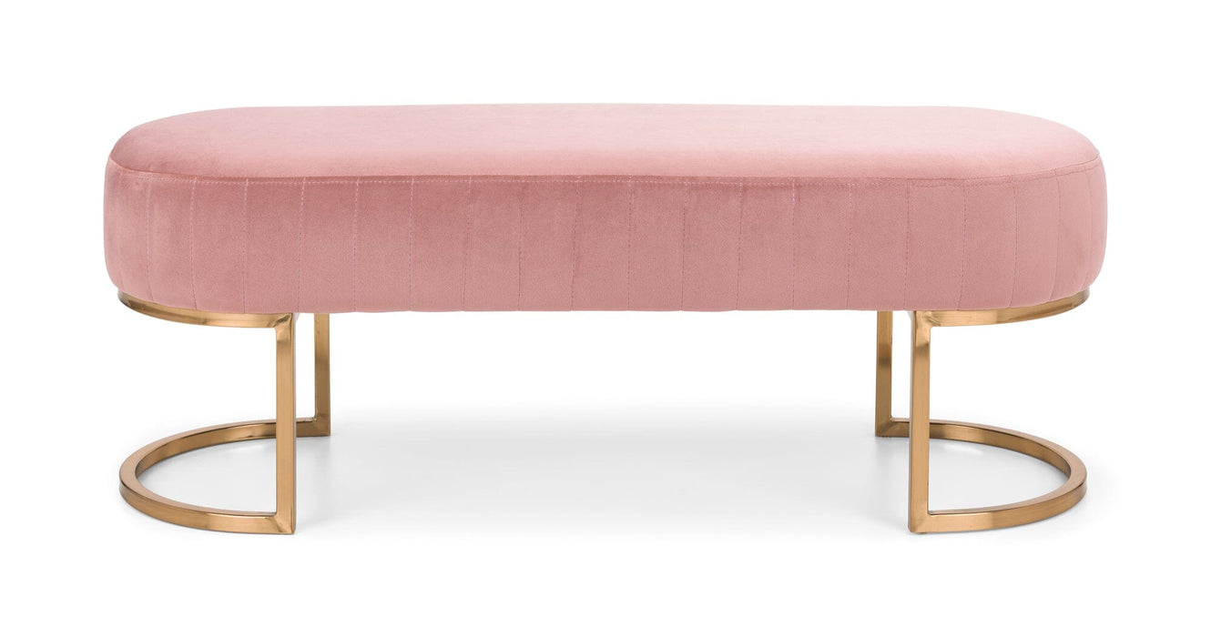 Harrogate Bench - Pink Dining Bench Julian Bowen V2 