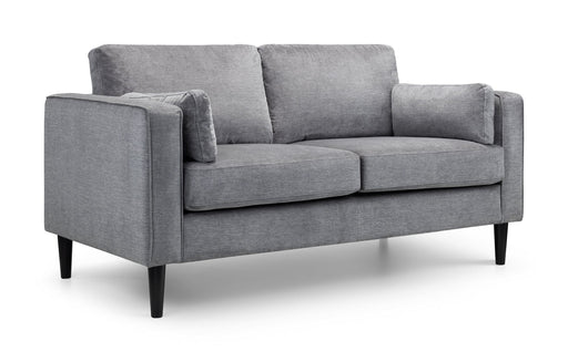 Hayward 2 Seater - Dark Grey Chenille Fabric Sofas Julian Bowen V2 