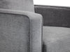 Hayward 3 Seater - Dark Grey Chenille Fabric Sofas Julian Bowen V2 