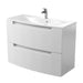 Henley Gloss White 1000mm Wall Mounted Cabinet Bathroom Furniture Vendor 116 