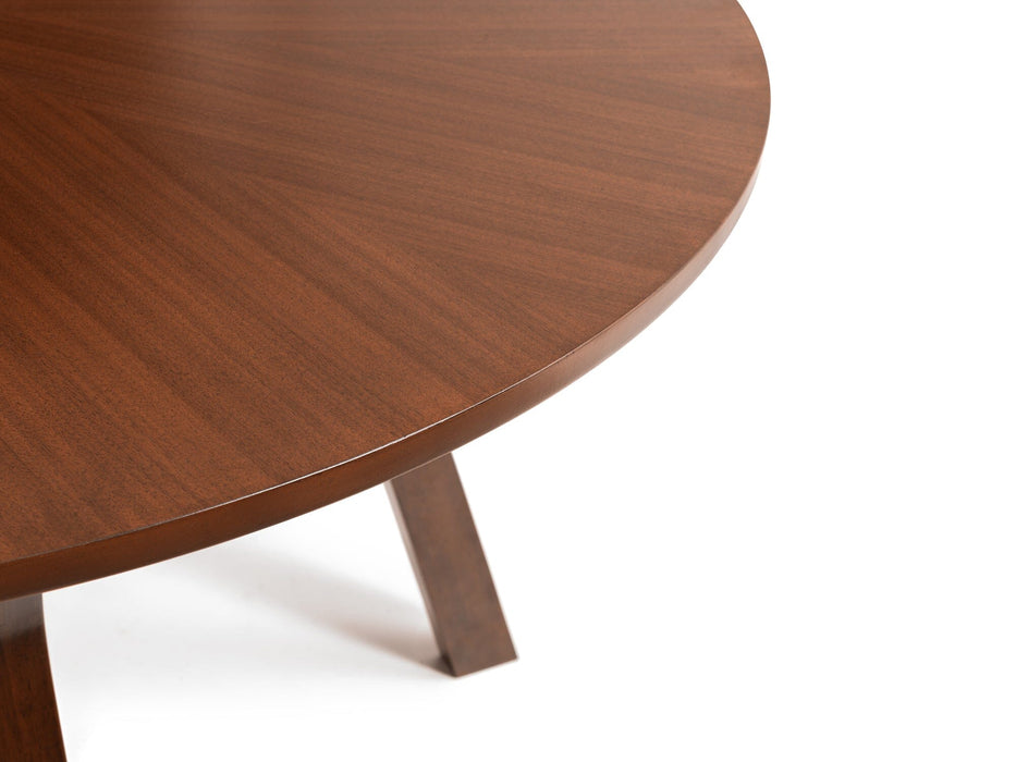 Huxley Round Table Walnut Dining Tables Julian Bowen V2 