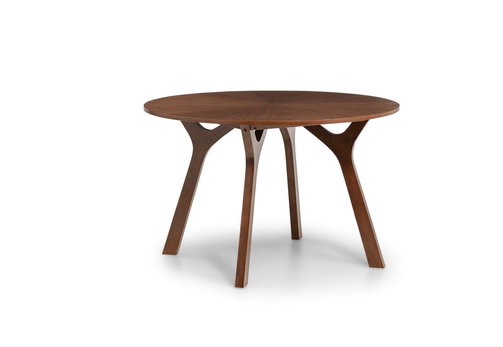 Huxley Round Table Walnut Dining Tables Julian Bowen V2 