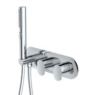 Icon Bath Shower Mixer - Wall Mounted Supplier 141 