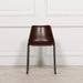 Leather Industrial Saddle Style Dining Chair Dining Chairs Maison Repro 