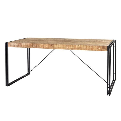 COSMO INDUSTRIAL METAL & WOOD DINING TABLE - MEDIUM IHv2 