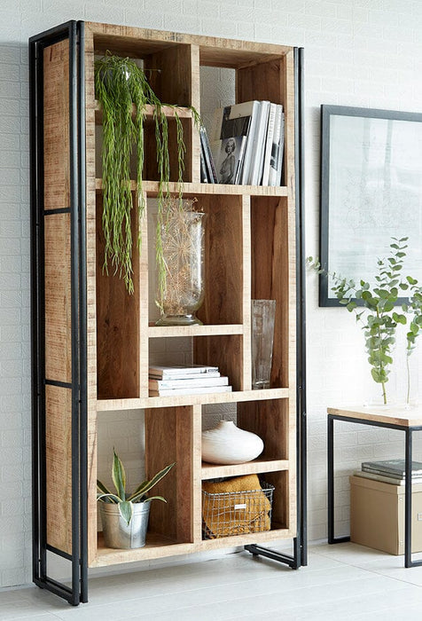 COSMO INDUSTRIAL MULTI SHELF BOOKCASE IHv2 