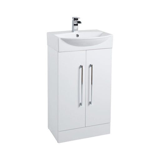 Ite 500mm 2 Door Unit & Basin Bathroom Furniture Vendor 116 