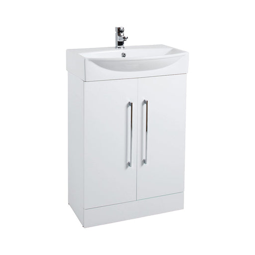 Ite 600mm 2 Door Unit & Basin Bathroom Furniture Vendor 116 