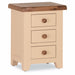 Juliet 3 Drawer Locker Bedside Table Gannon 