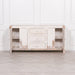 White Distressed Oriental Sideboard Console Table Maison Repro 