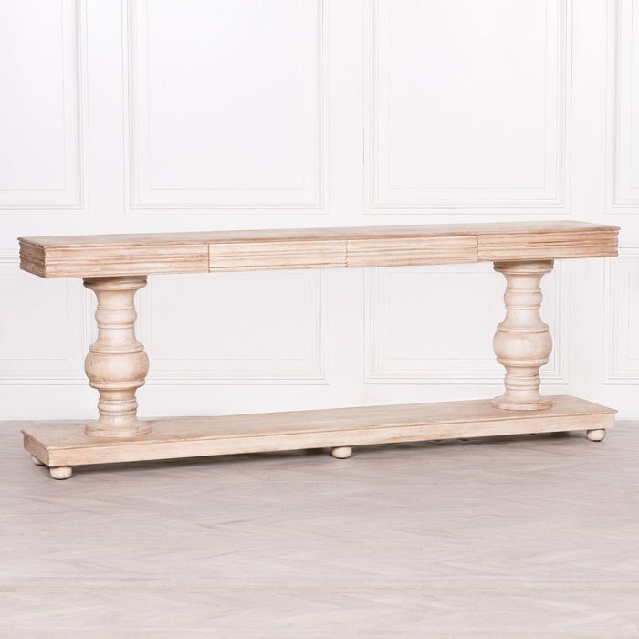 Wooden Console Table With Drawers Console Table Maison Repro 